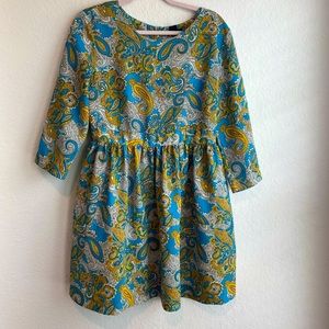 H&M vintage style dress/ zipper back